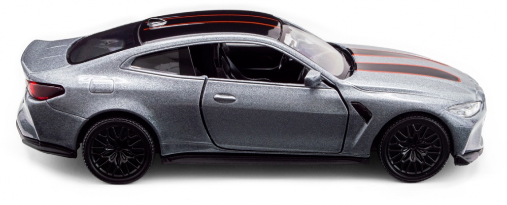Автомодель TechnoDrive 1:43 BMW M4 CSL 2023 сірий 250436U