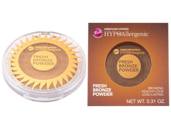 Пудра компактная Bell Hypo Allergenic Fresh Bronze 02 9 г