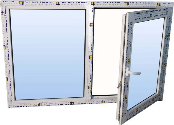 Окно поворотно-откидное OpenTeck DE-LUX 60 1400x900 мм правое 