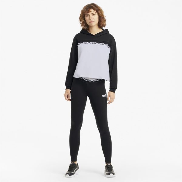 Джемпер Puma Amplified Cropped Hoodie 58590901 р. S чорний