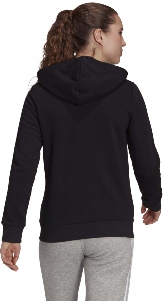 Джемпер Adidas W 3S FL FZ HD GM5567 р. M черный