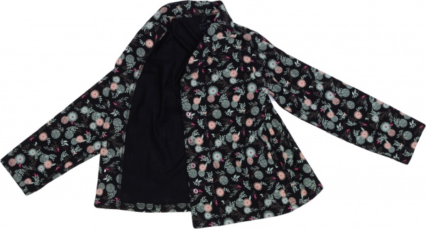 Пижама детская для девочек KOSTA 1431-2 р.122–128 черный 