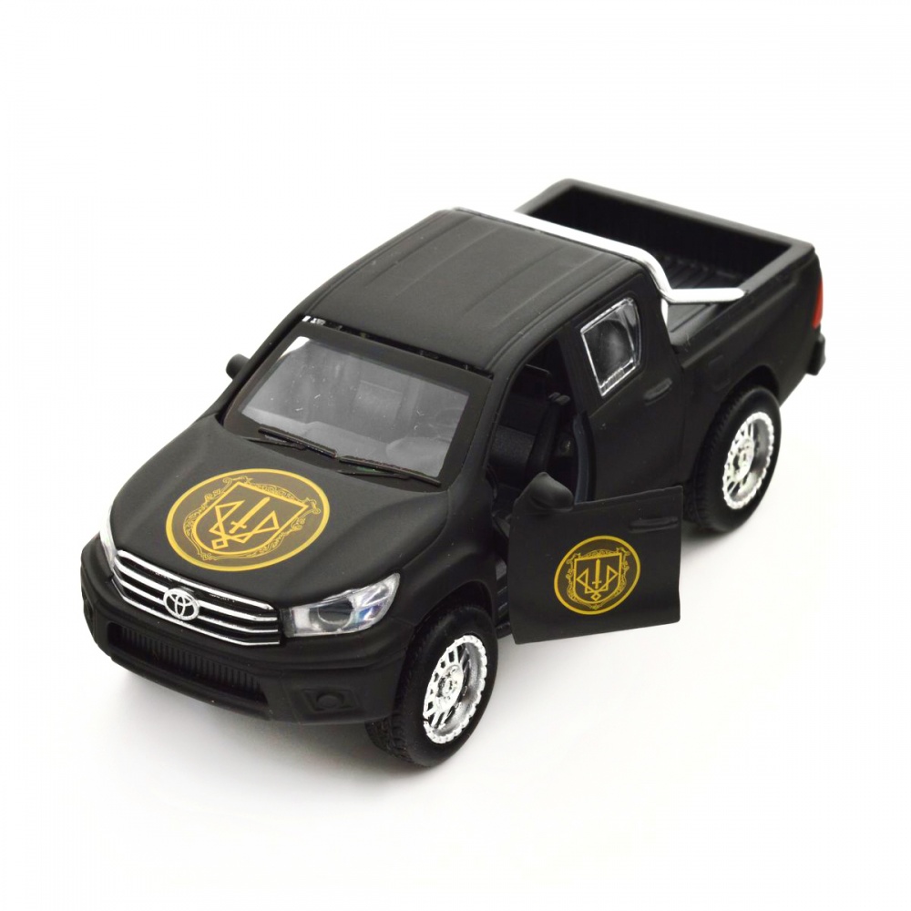 Автомодель TechnoDrive 1:32 серії Шеврони Героїв Toyota Hilux Спартан KM6118