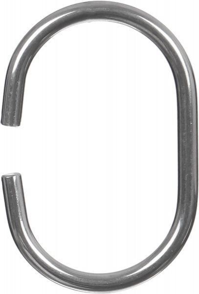 Кольца Luna для штор для ванной комнаты 3,5x5 см, 12 шт.