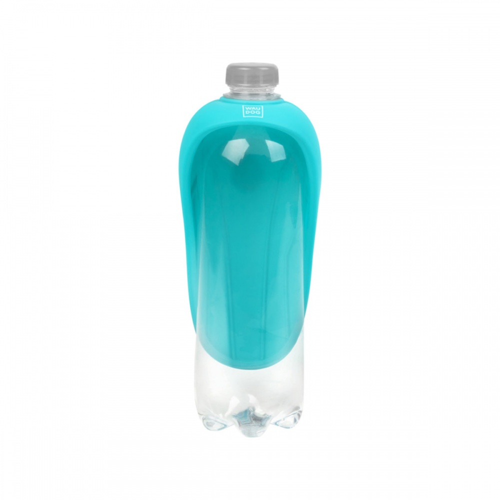 Поилка Waudog Silicone 165х90 мм голубая
