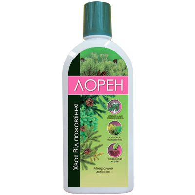 Удобрение Loren хвоя от пожелтения 0.25 л