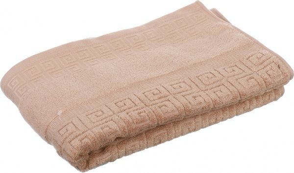 Полотенце махровый Греция 70x140 см пудровый Luna 