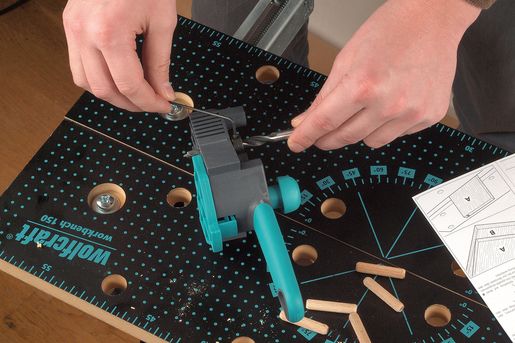 Шаблон для шкантування Wolfcraft 4640000