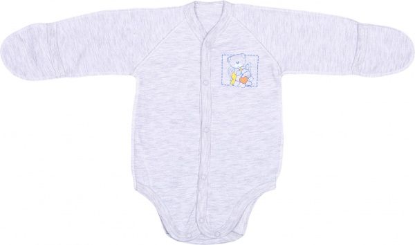 Полукомбинезон для мальчика Татошка р.62 серый меланж м14253смл 