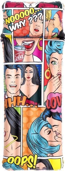 Матрас надувной Bestway Pop Art 183х71 см 183х71 см разноцветный принт