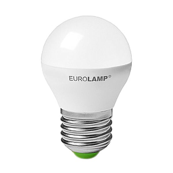 Лампа LED Eurolamp G45 5 Вт E27 3000К тепле світло