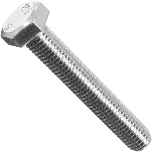 Болт метрический DIN 933 12x75 мм 2 кг клас прочности 5,8 Expert Fix