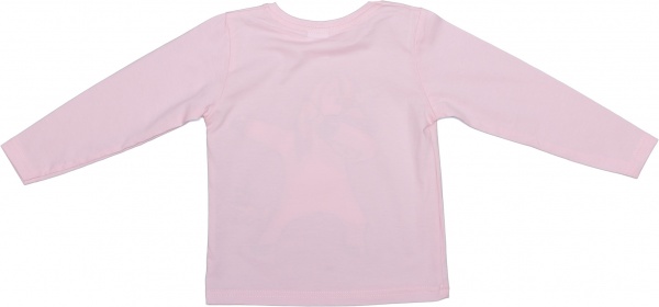 Футболка для дівчаток Luna Kids з принтом Dabbing Unicorn р.98 рожевий 