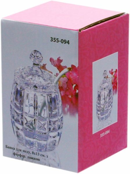 Банка для меда 11x8 см 355-094