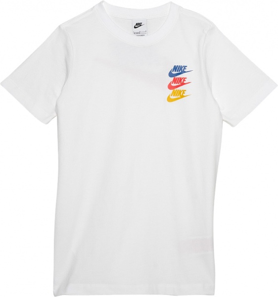 Футболка Nike B NSW SI GRAPHIC TEE FJ5391-100 р.M белый