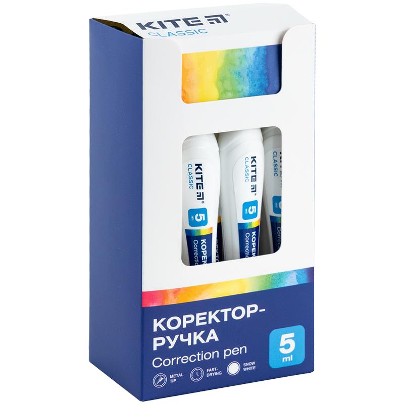 Корректор-ручка KITE Classic 5 мл K-013
