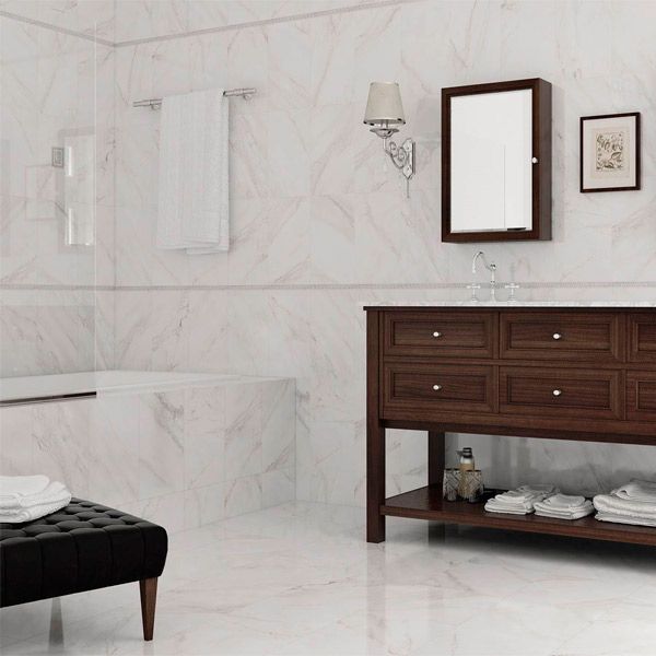 Плитка Cifre Саблайм вайт брилло 60x60 (1,08 кв.м) 