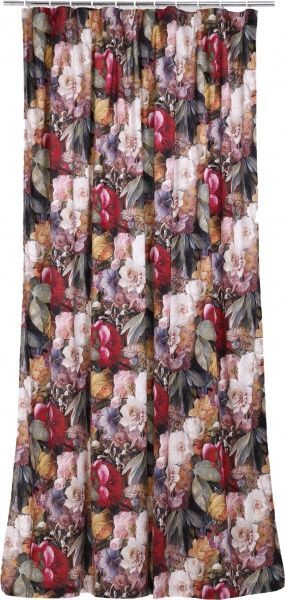 Штора Велюр Rosalie 200х275 см желтый с принтом La Nuit