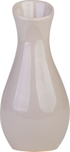 Ваза керамическая Eterna 101-11,5 11,5 см бежевая 