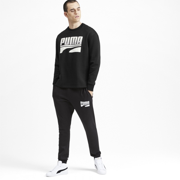 Джемпер Puma Rebel Bold Crew FL 58053701 р. L черный