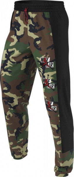 Штани Nike M J JMC CAMO FLC PANT CU2062-222 р. M хакі