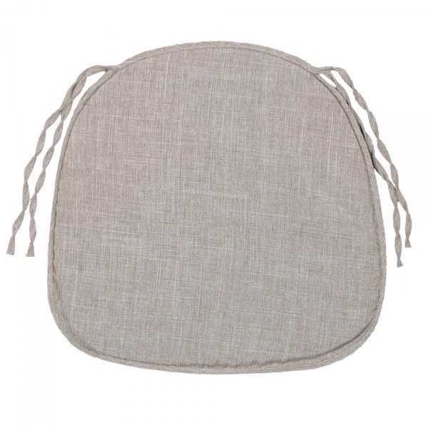 Подушка на стул трапеция Гавана 40х40х2 коричневая