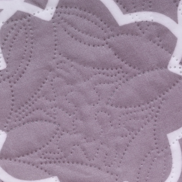 Покрывало Узор 240x210 см UP! (Underprice) фиолетовый 