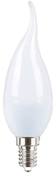 Лампа світлодіодна Techlamp 7 Вт CA37 матова E14 220 В 4000 К 