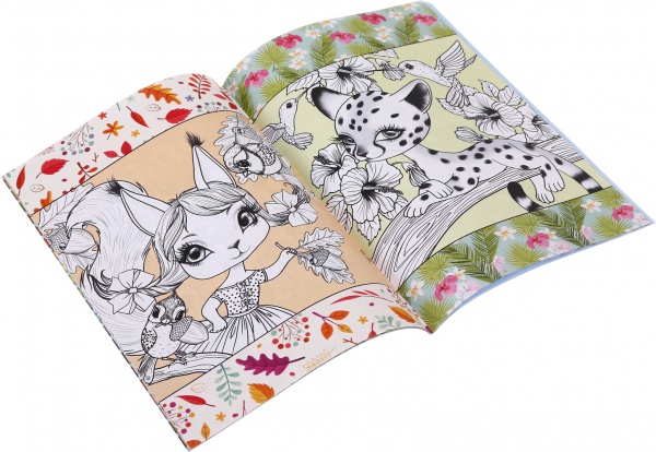 Раскраска Art studio of happiness 148х210 мм А4 в ассортименте