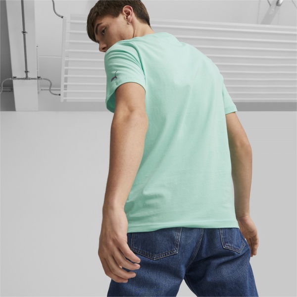 Футболка Puma MAPF1 LOGO TEE 53848208 р.L бірюзовий