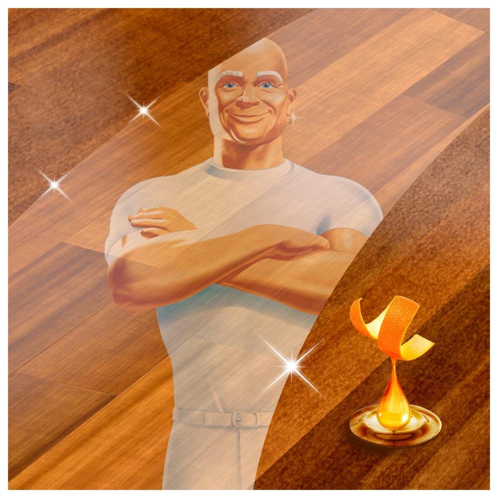 Моющее средство Mr.Proper для полов и стен Wood Floor с маслом апельсиновой цедры 1 л