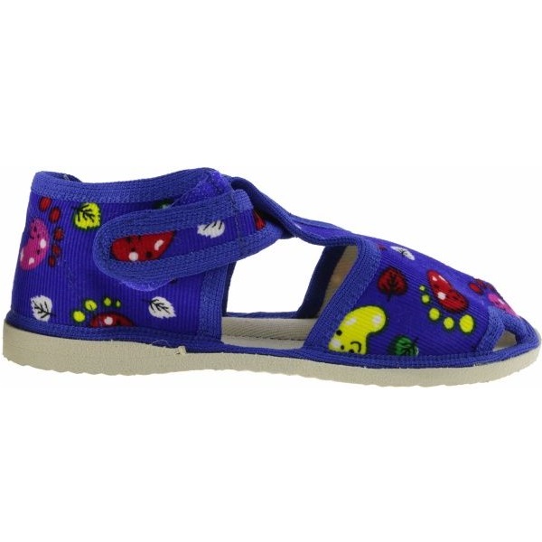 Тапочки для мальчиков Экотапок Сандалик летний синие 1075 р.25,5