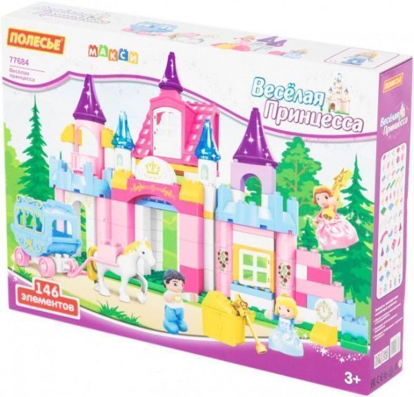 Конструктор Полісся Весела принцеса 77684