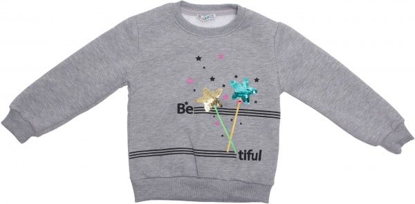 Свитшот ALG р.98 темно-серый 621445 