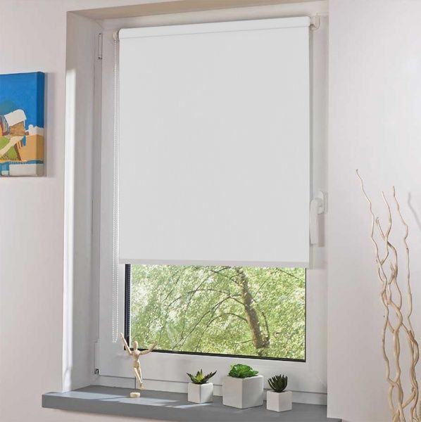 Ролета міні Rollotex струна RIMINI ICE 81x150 см біла 