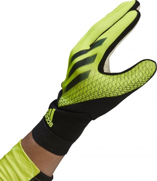 Воротарські рукавиці Adidas X GL LGE р. 8 жовтий GK3509