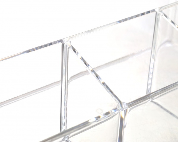 Органайзер для косметики Luna 25,5x12,4x9,9 см прозрачный 