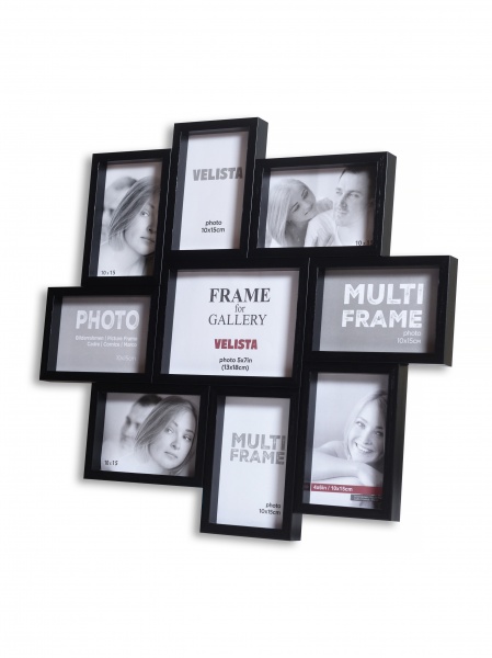 Коллаж Velista (8х10х15, 1х13х18) біла 9 фото 10x15 см белый 