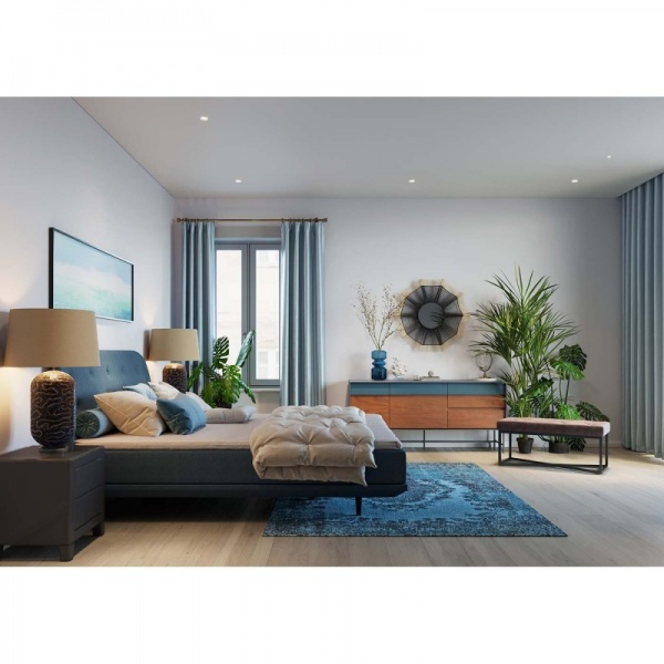 Ваза KARE Design Marvelous Duo 36 см синяя 