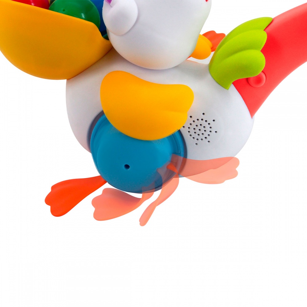 Іграшка музична-сортер Kiddi Smart Пелікан-витівник 064642