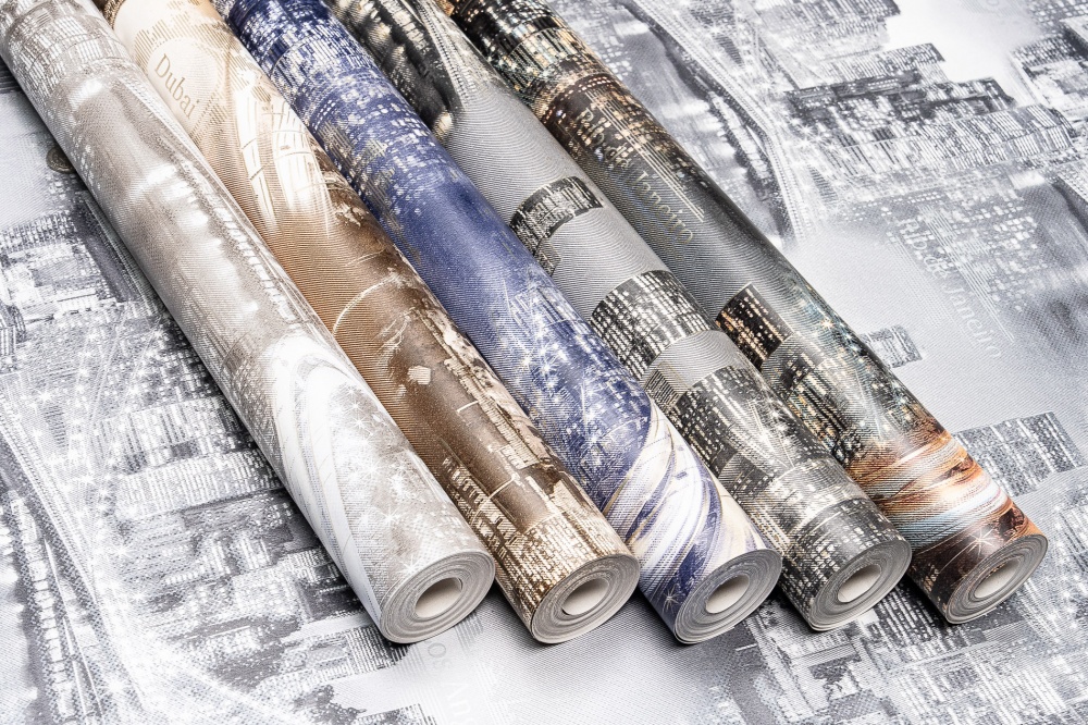 Шпалери паперові Слов'янські шпалери COLORIT Ріо 6600-02 0,53x10,05 м