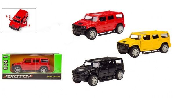 Автомодель Автопром 1:32 3239 3 кольори в асортименті