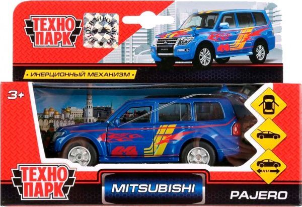 Автомодель Технопарк MITSUBISHI PAJERO SPORT 1:32 SB-17-61-MP-S-WB