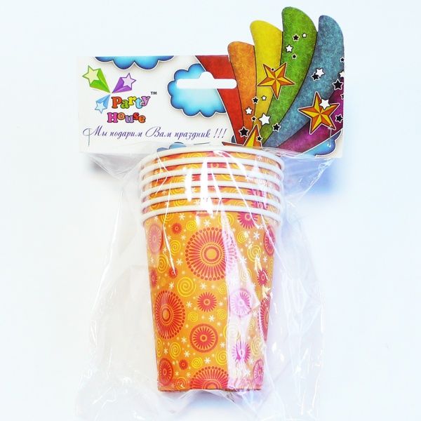 Стакан паперовий Party House 6 шт.(4822621792524)