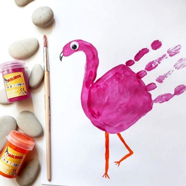 Набор пальчиковых красок Malinos Fingerfarben 6 цветов