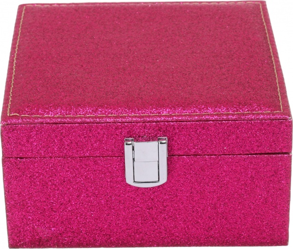 Сундук Шик 16х16х8 см розовая