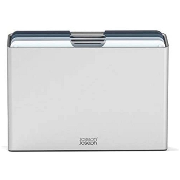 Набор досок разделочных с подставкой Chopping Board Set (Large) Silver 1000929 Joseph Joseph