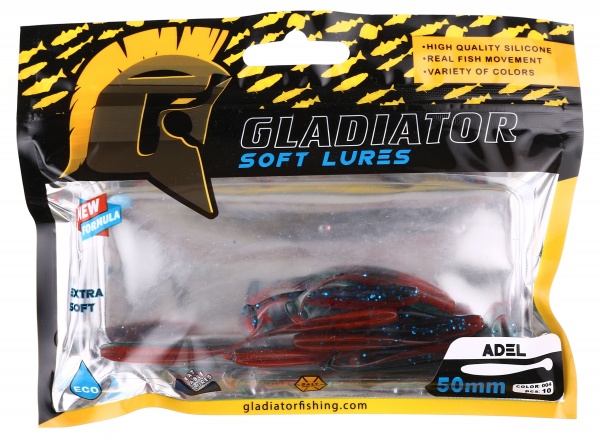 Силикон Gladiator 1007 50 мм 10 шт. ADEL - 2 #4