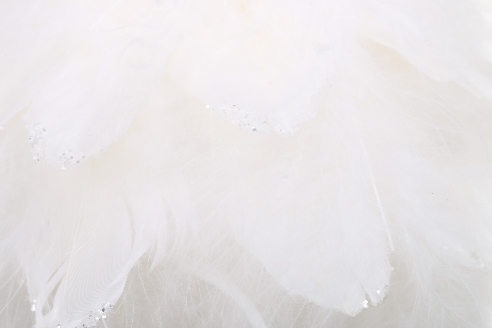 Шар новогодний d 13 мм белый LX2022-17