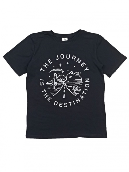 Футболка для хлопчиків Luna Kids The journey р.172 чорний 0052 